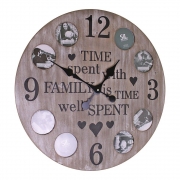 Family Photo Clock 60cm