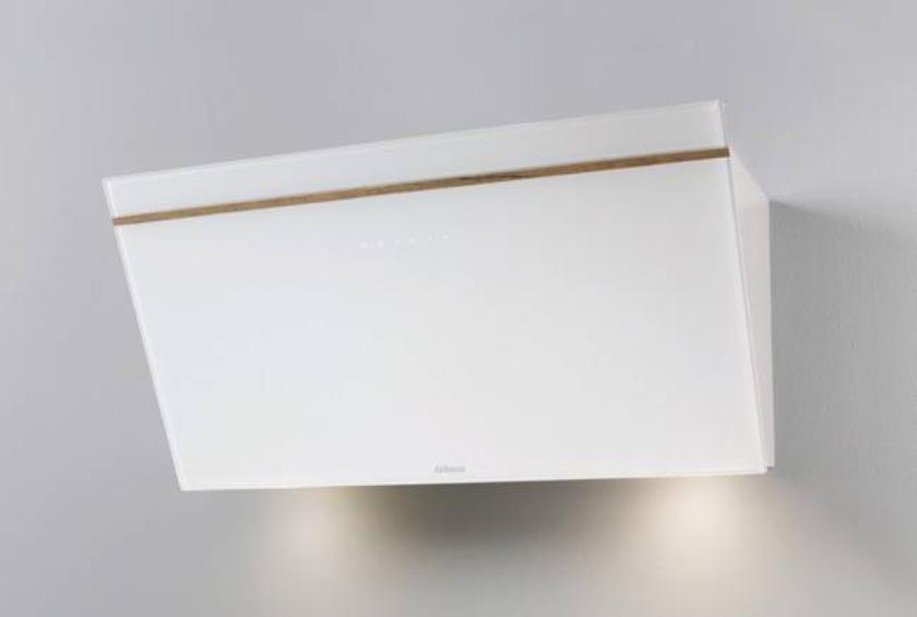 Airforce V3 90cm Flat Wall Mounted Cooker Hood – White glass