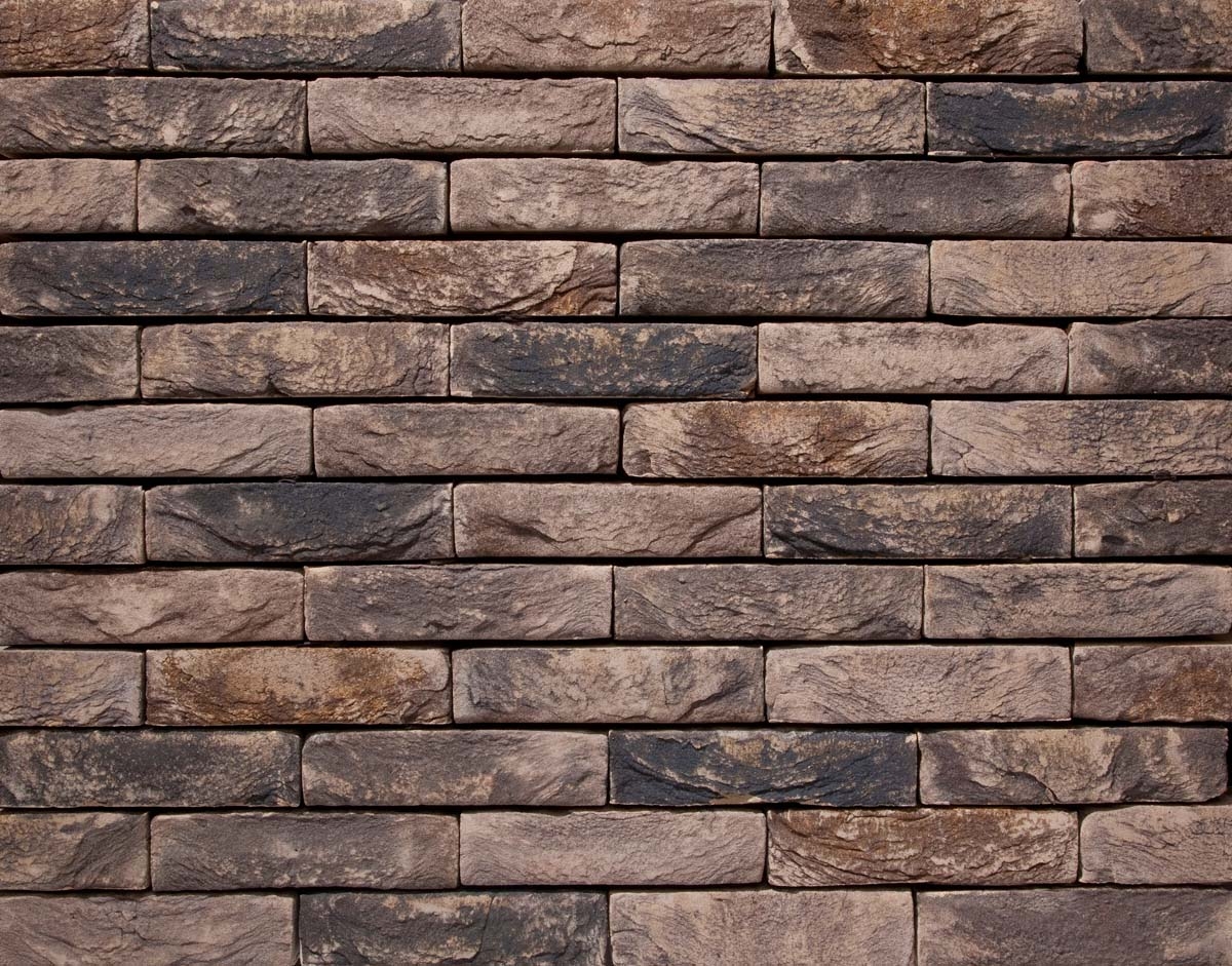 Greystone Multi Brick Slips – 1/2 Square Metre – 30 TilesBox Size – 1/2 Square Metre – 30 Tiles – Reclaimed Brick Tiles
