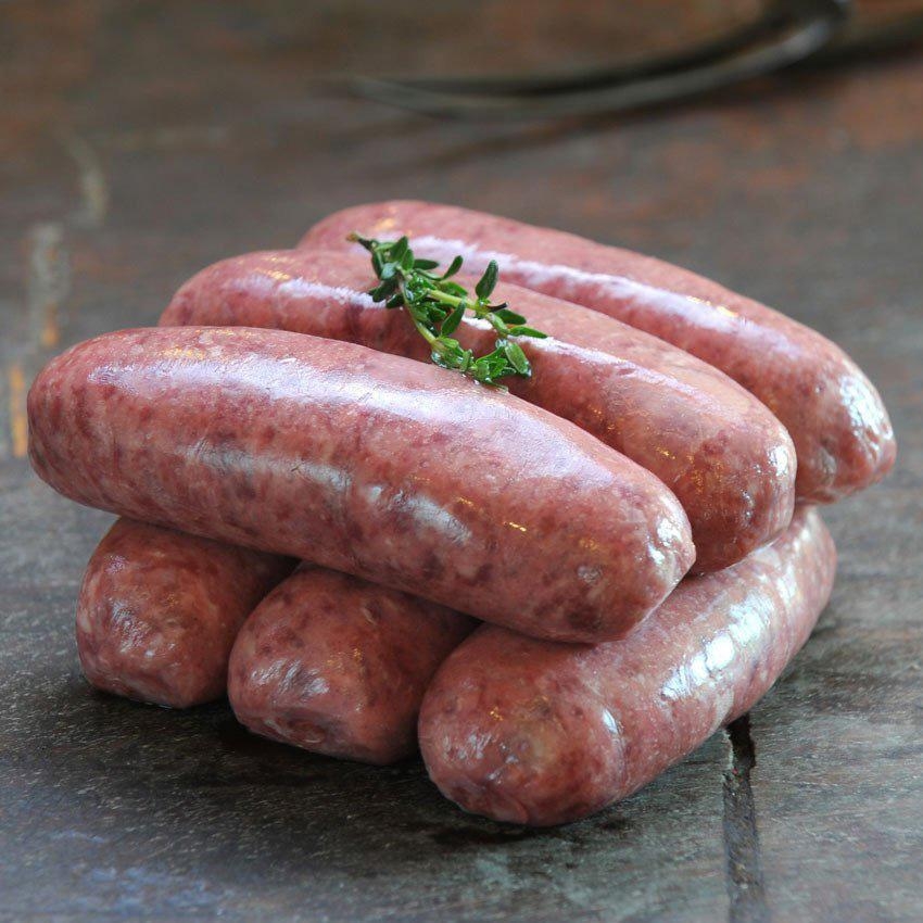 1kg Venison And Red Wine Sausage