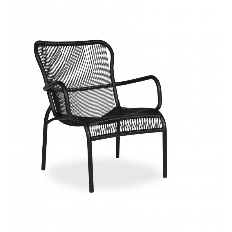 Vincent Sheppard Loop Outdoor Lounge Chair – Black