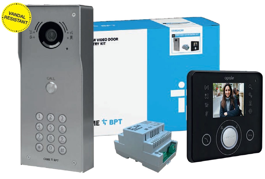 BPT OPALE 1-10 way Kits with VR Video entry Panel and keypads – Online Security Products