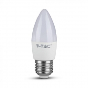 V-Tac 5.5W LED Candle E27 3K Dimmable – LED Bulb – LED Made Easy Shop