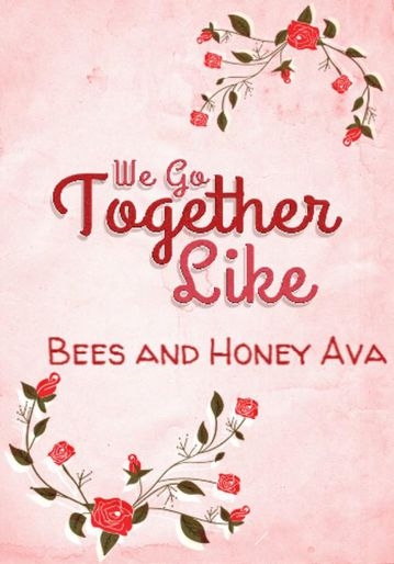 We Go Together Like Bees And Honey Valentine Card