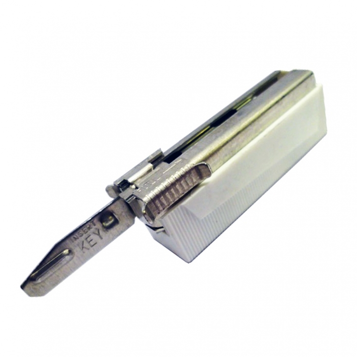 C.S. Osborne – Skife Blade Dispenser (20 Blades) – Silver Colour – Textile Tools & Accessories
