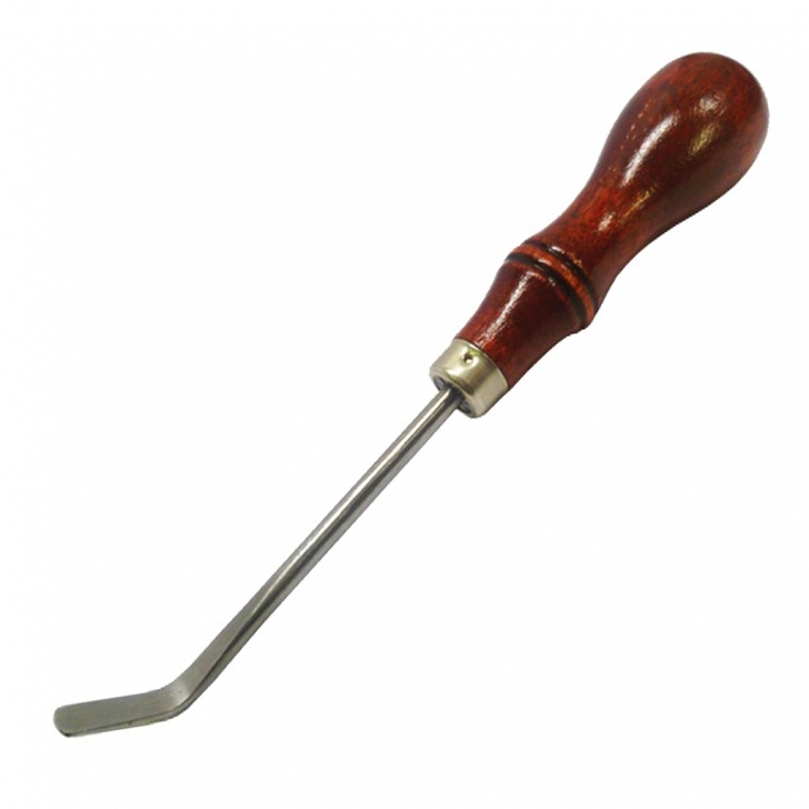 H.Webber – Basket Weaving Tool (Bent Blade) – Red Colour – Textile Tools & Accessories
