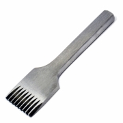C.S. Osborne –  No. 609 Pricking Chisel / Prickling Iron – 609-9 (8 cuts per inch) – Silver Colour – Textile Tools & Accessories