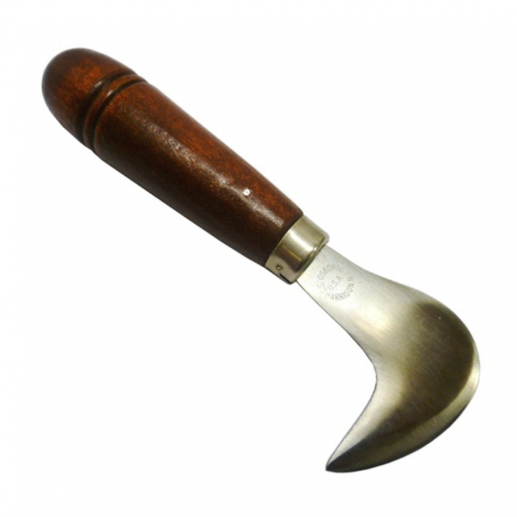 C.S. Osborne –  No. 73 Lead Glass Knife / Head Knife – Brown Colour – Textile Tools & Accessories