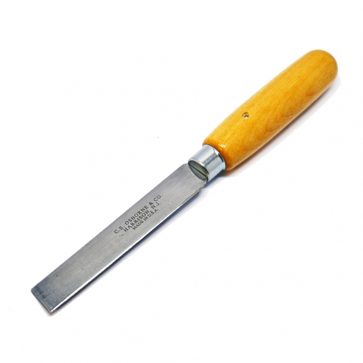 C.S. Osborne –  No. 76.5 Square Point Trimmers Knife – Brown Colour – Textile Tools & Accessories