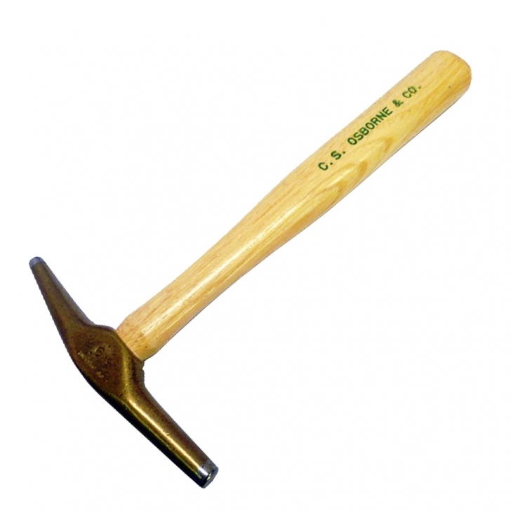 C.S. Osborne – 9oz Bronze Magnetic Hammer – Brown Colour – Textile Tools & Accessories