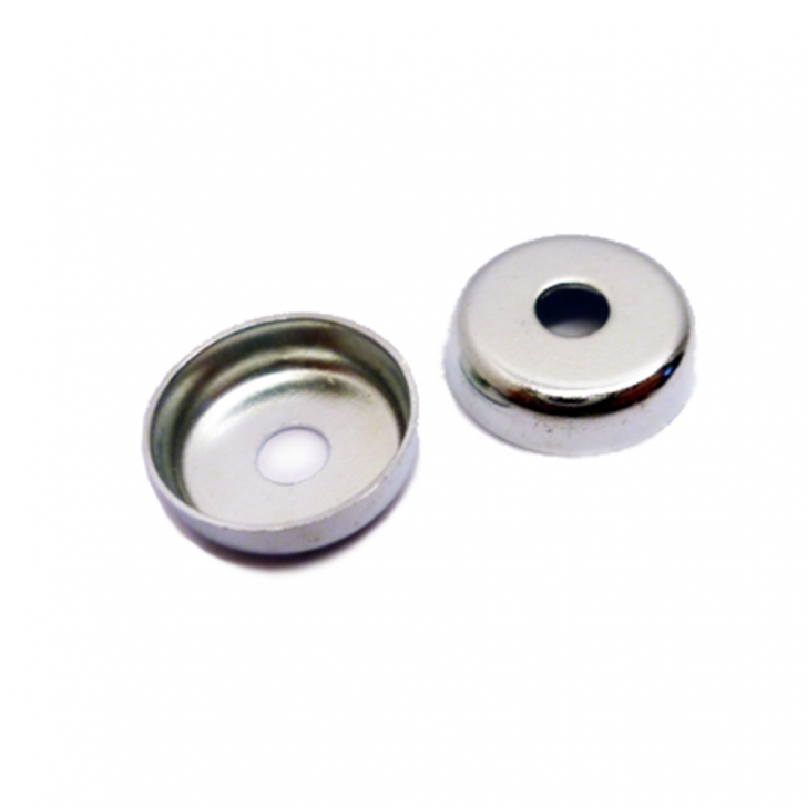 H.Webber – Collets for Nail Buttons – Silver Colour – Textile Tools & Accessories