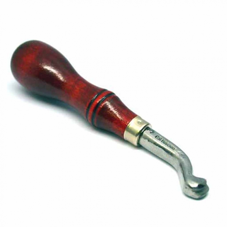 C.S. Osborne –  No. 21 Leather Edge Creaser Tool – 4 – Red Colour – Textile Tools & Accessories