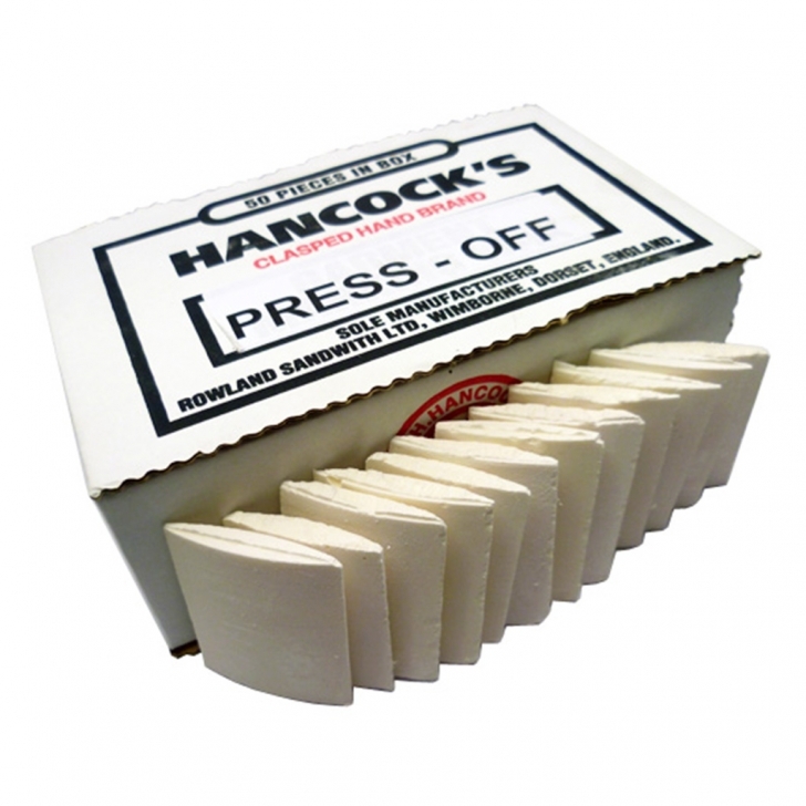 H.H Hancock – Hancocks Press Off Chalk 12 / 50 – 50 – White Colour – Textile Tools & Accessories