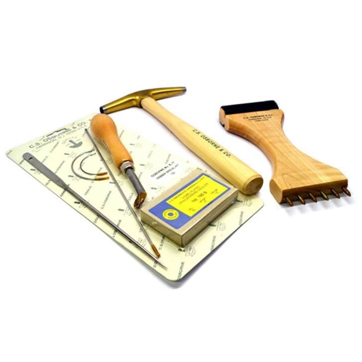 H.Webber – DeLuxe Beginners Upholstery Kit – Brown Colour – Textile Tools & Accessories