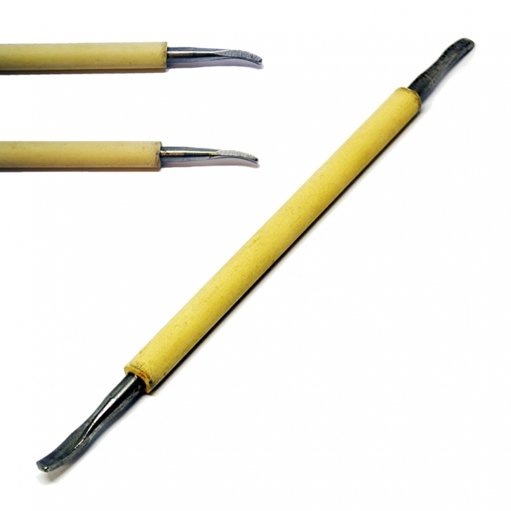 C.S. Osborne –  No. 475 All Round Design Leather Modeler – yellow Colour – Textile Tools & Accessories