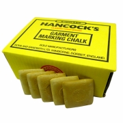 H.H Hancock – Hancocks Yellow Garment Marking Chalk (Squares) – Yellow Colour – Textile Tools & Accessories