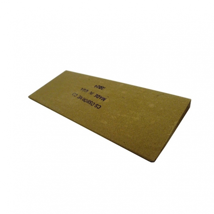 C.S. Osborne –  No. 1024 Ultra Fine Arkansas Slip Stone (4.5″) – Brown Colour – Textile Tools & Accessories