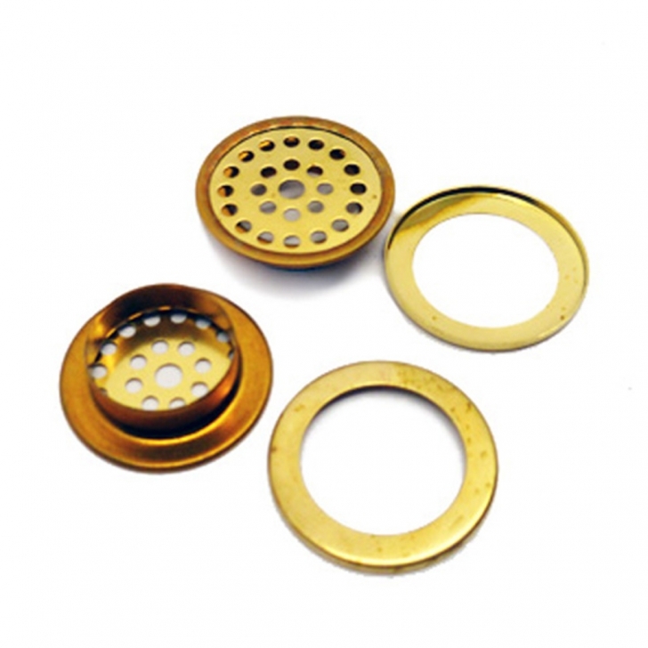 C.S. Osborne –  V1 Ventilators 144 Box – 3/4″ – Gold Colour – Textile Tools & Accessories