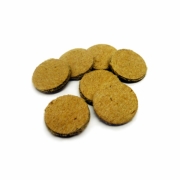 H.Webber – Cardboard Button Wads for Unassembled Nail Buttons – Brown Colour – Textile Tools & Accessories