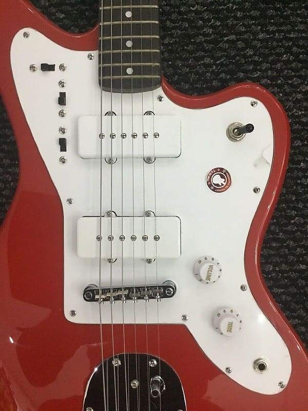 Alden AD-Jazzcaster Jazzmaster Jaguar Electric Guitar Fiesta Red