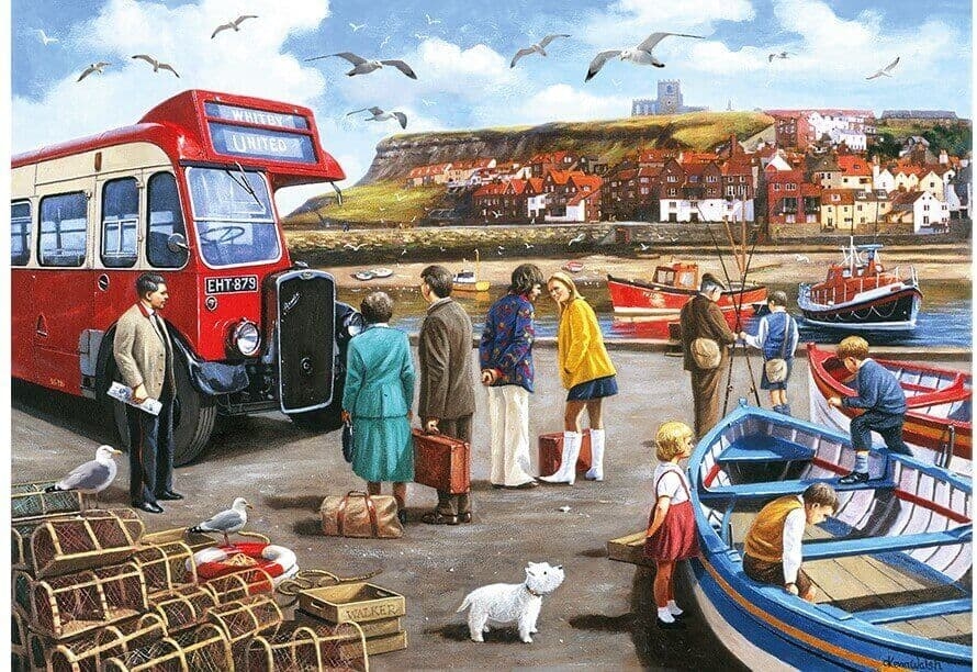 Jigsaw Puzzle Whitby – 1000 Pieces – Kidicraft – The Yorkshire Jigsaw Store