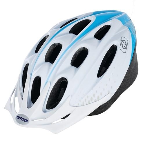 Bicycle Helmets Adults Oxford F15 – 53-58CM / WHITE/BLUE