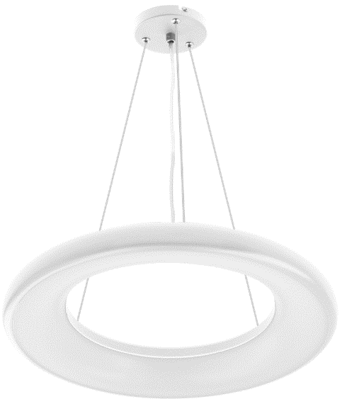 LED Decorative Pendant Light in White and Black White – By CGC Interiors