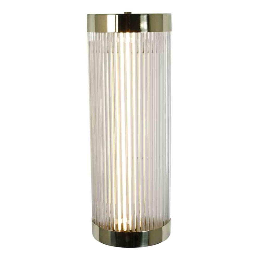 Davey Lighting – Pillar Wall Light – Wide – Polished Brass – Gold – Brass –
