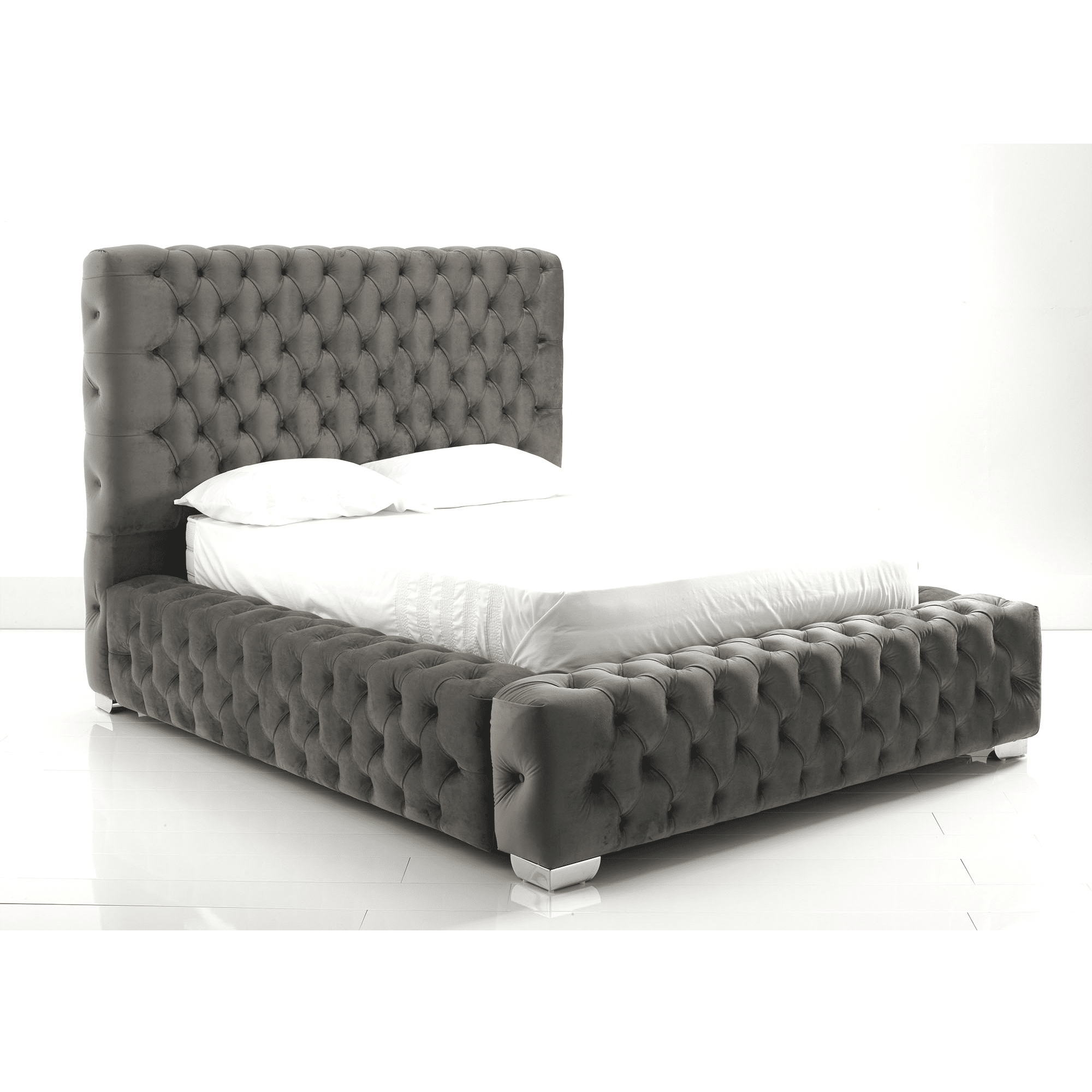 Ambassador Deluxe Sleigh Bed – BedsDivans