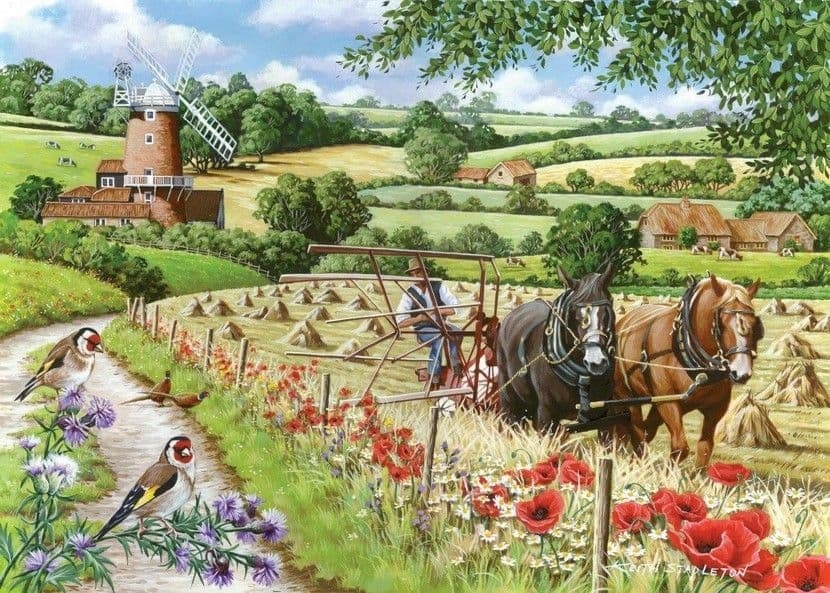 Jigsaw Puzzle Windmill Lane – 500XL Pieces – House of Puzzles – The Yorkshire Jigsaw Store