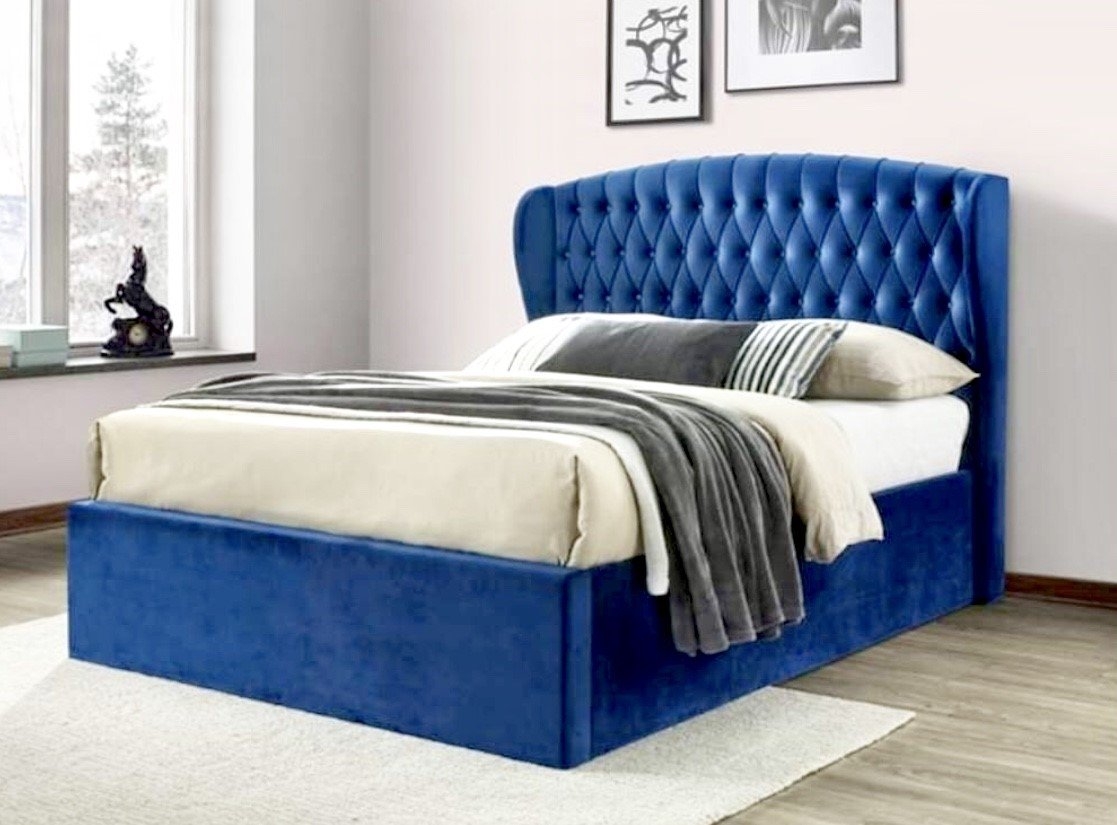 Wingchester Saphire Sleigh Bed – BedsDivans