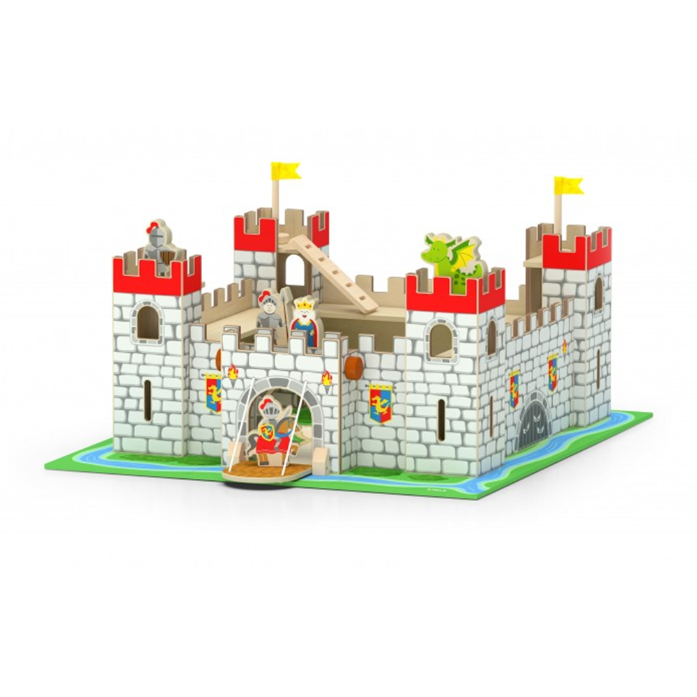 Wooden Castle Play (Gives 10 meals)