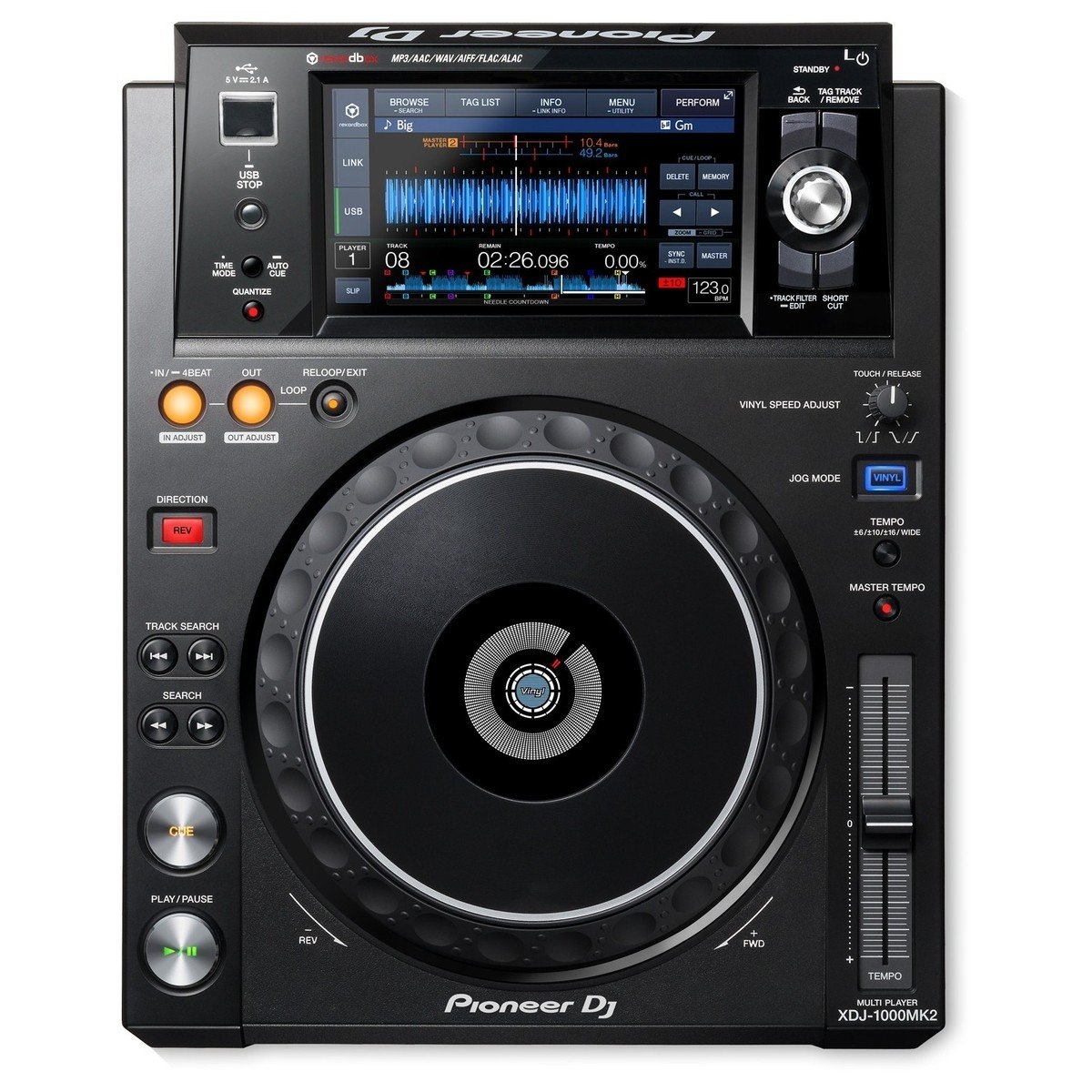 Pioneer XDJ-1000Mk2 – CD PLAYER – DJ Equipment From Atrylogy