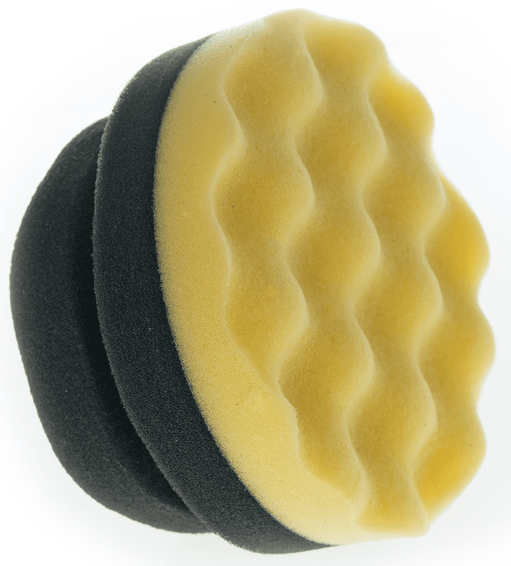Yellow/Black Waffle Finish Handle Foam Applicator – MOGG206 – North Star Supplies