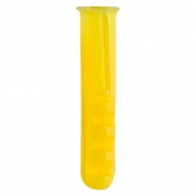 Timco – Plastic Plugs – Yellow 25mm – 100 PCS