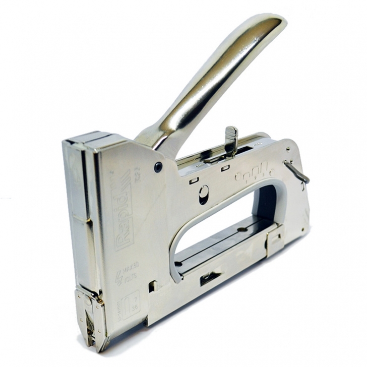 Rapid –  R36 Cable Tacker / Stapler – Silver Colour – Textile Tools & Accessories