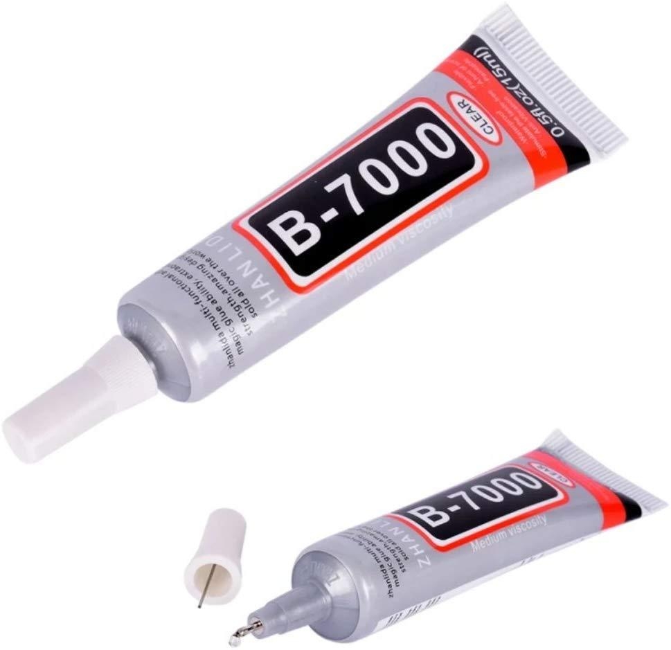 Zhanlida B-7000 Adhesive  Glue With Precision Applicator Tip 15ML